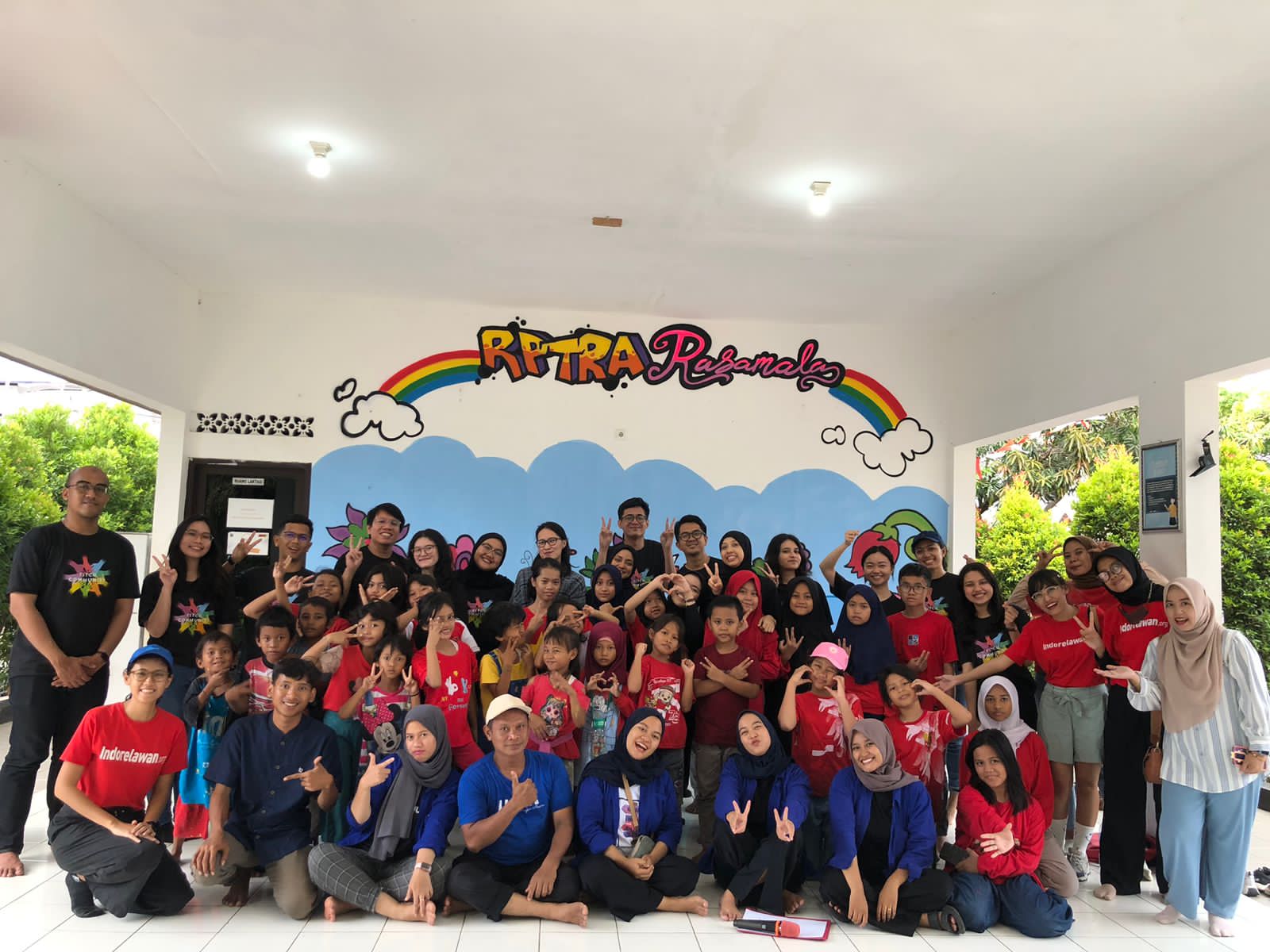 Inspiration Session, School Bag Packing & Mural