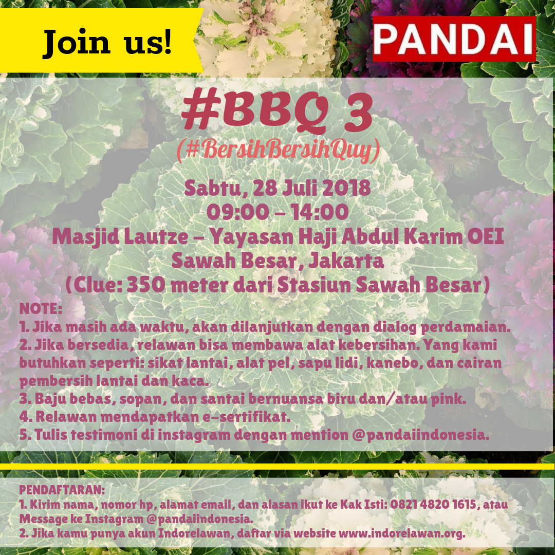 #BBQ (#BersihBersihQuy) ke-3