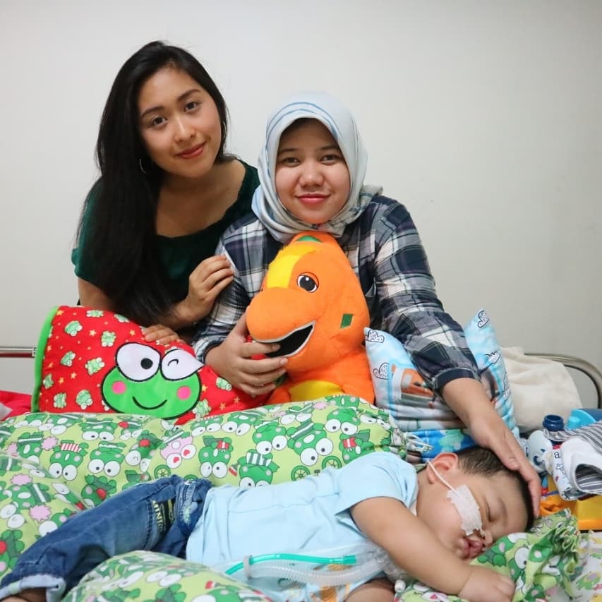 Galeri aktivitas RELAWAN WeCare.id - bertemu pasien (Indonesia) ke-2