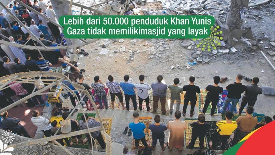 Galeri aktivitas Bangun Masjid Istiqlal Indonesia di Gaza Palestina ke-2