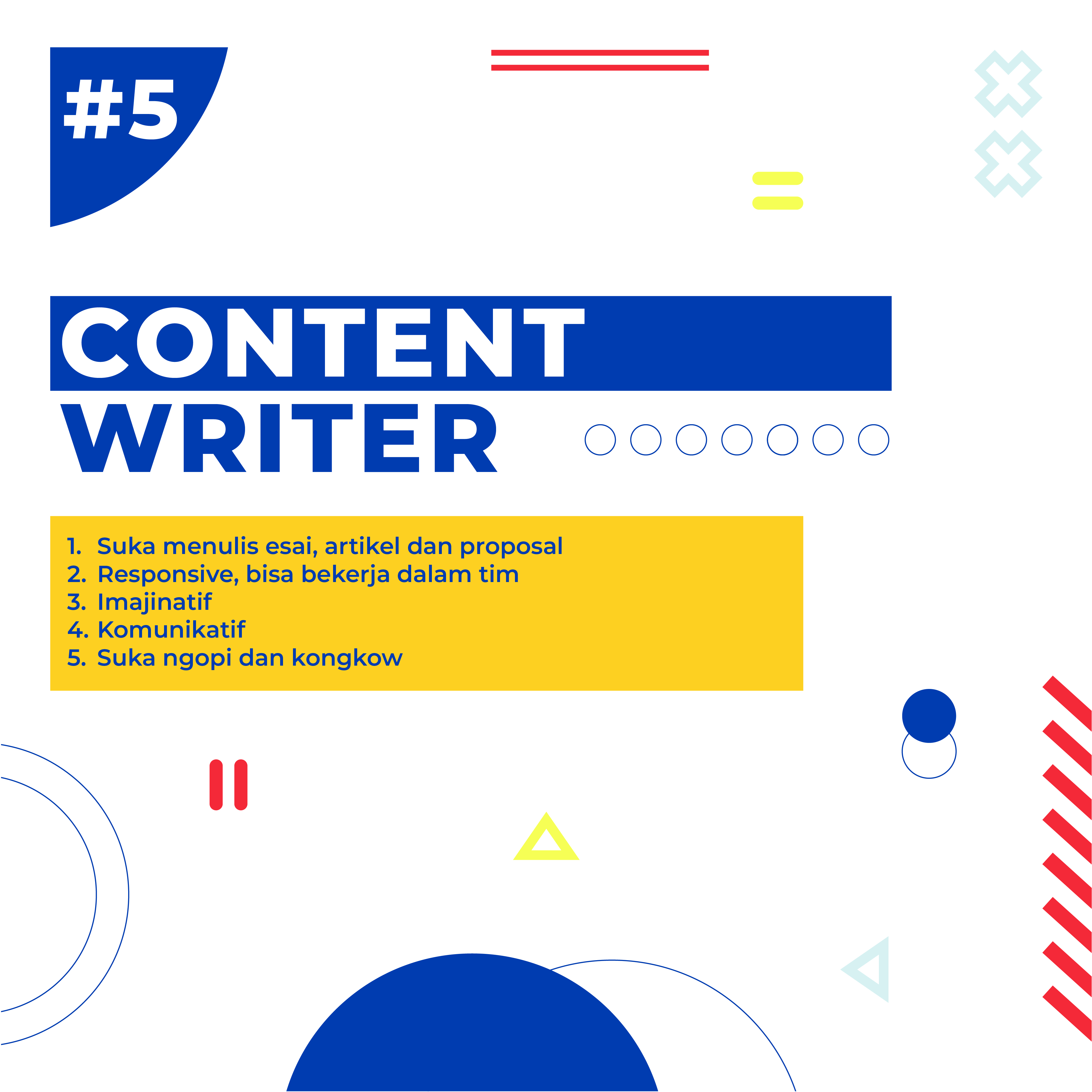 Relawan Content Writer