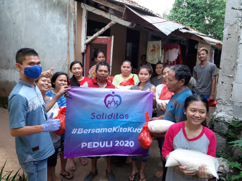 Relawan Verifikasi dan Logistik Bantuan Pangan