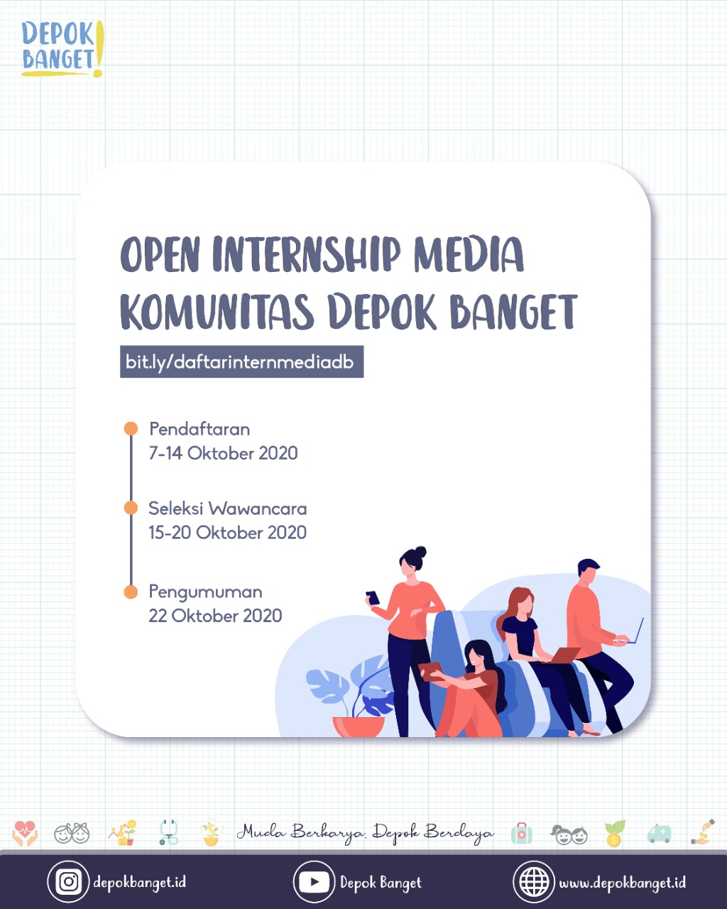 Internship Media Depok Banget