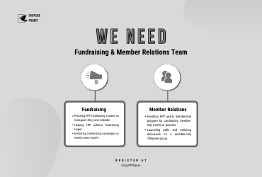 Fundraising and Member Relations Team Recruitment