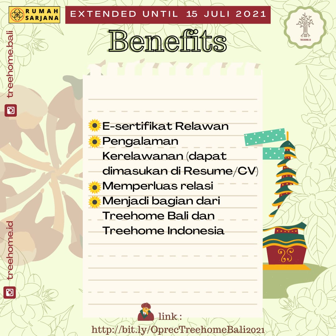 Galeri aktivitas OPEN RECRUITMENT TREEHOME BALI BATCH 2  ke-2