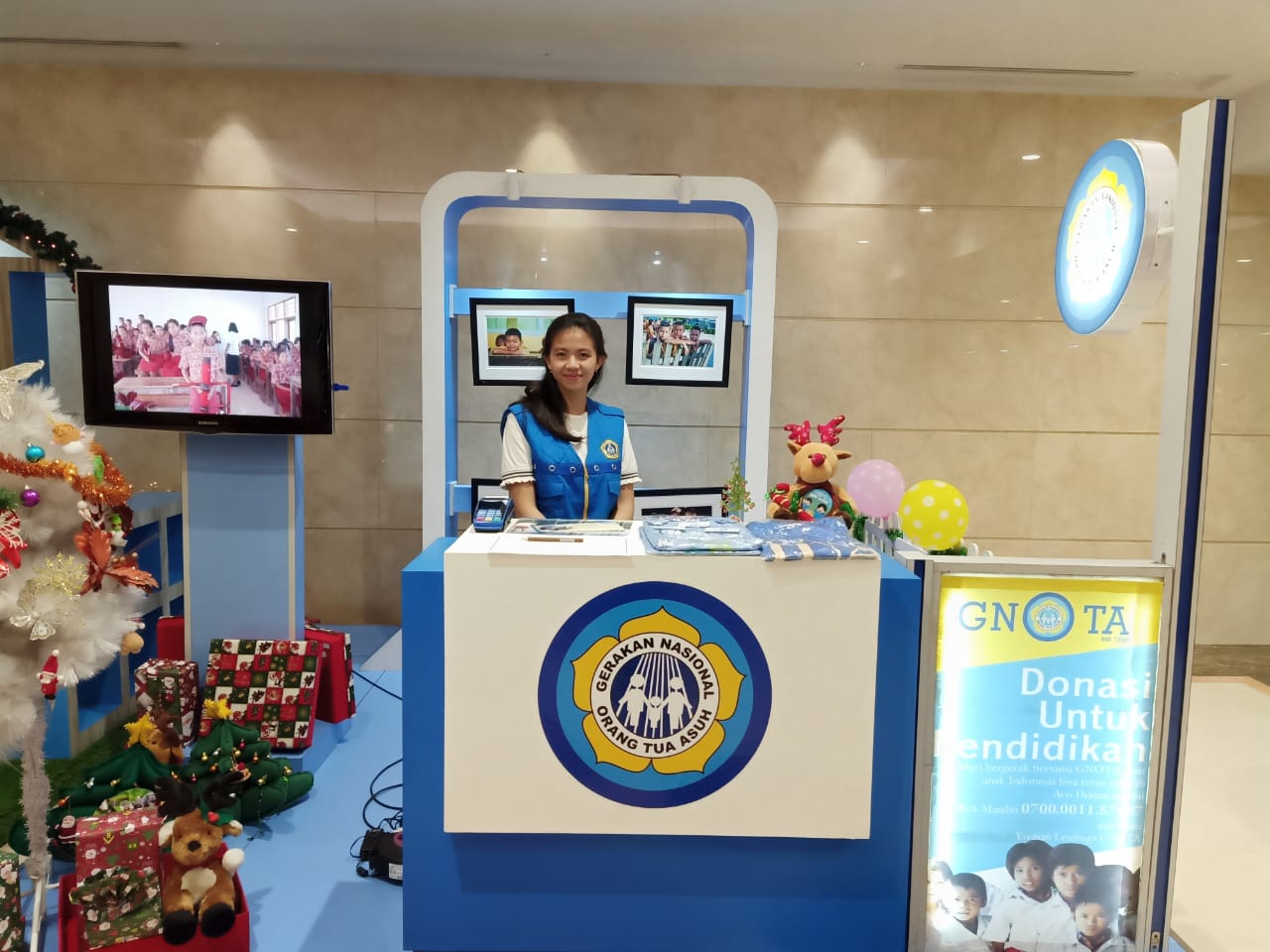 Galeri aktivitas Charity Booth GNOTA ke-2