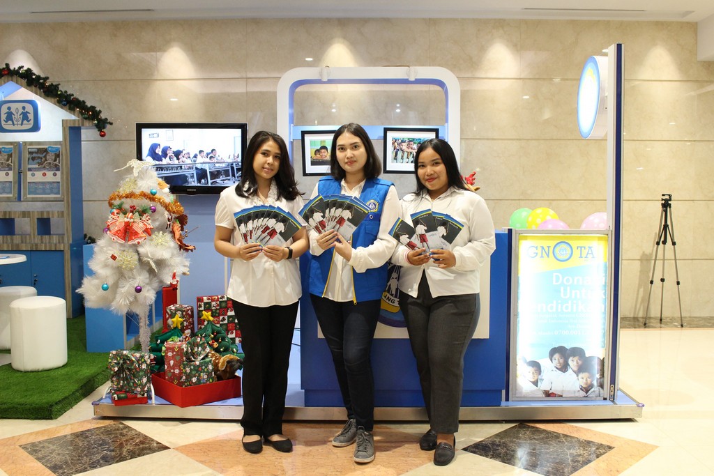 Galeri aktivitas Charity Booth GNOTA ke-3