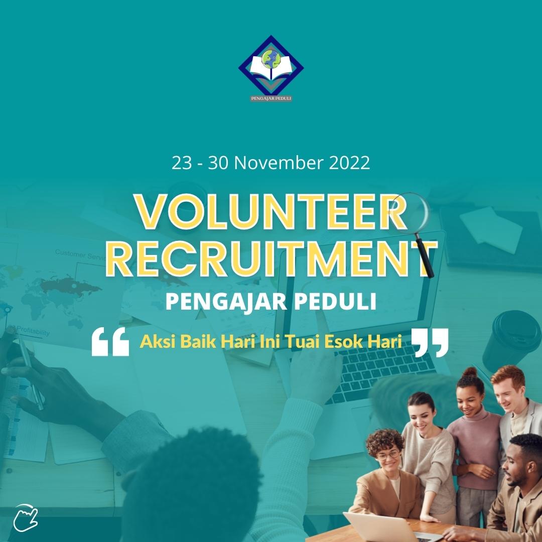 Galeri aktivitas Volunteer Recruitment Pengajar Peduli ke-2