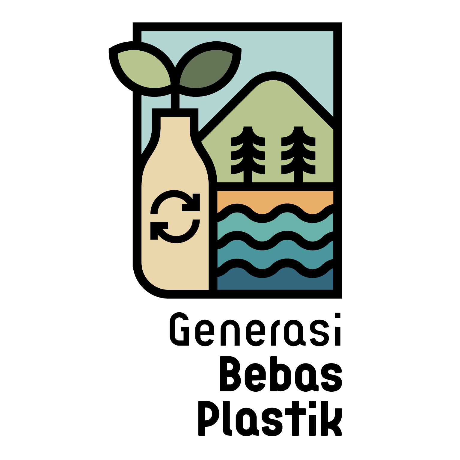 Logo ke-0 di Generasi Bebas Plastik