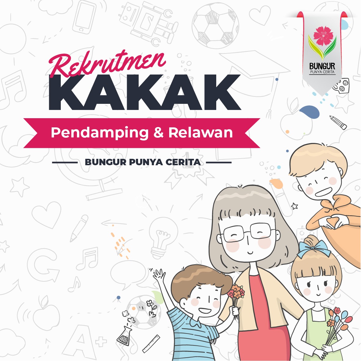 Bersama Adik Bungur Punya Cerita