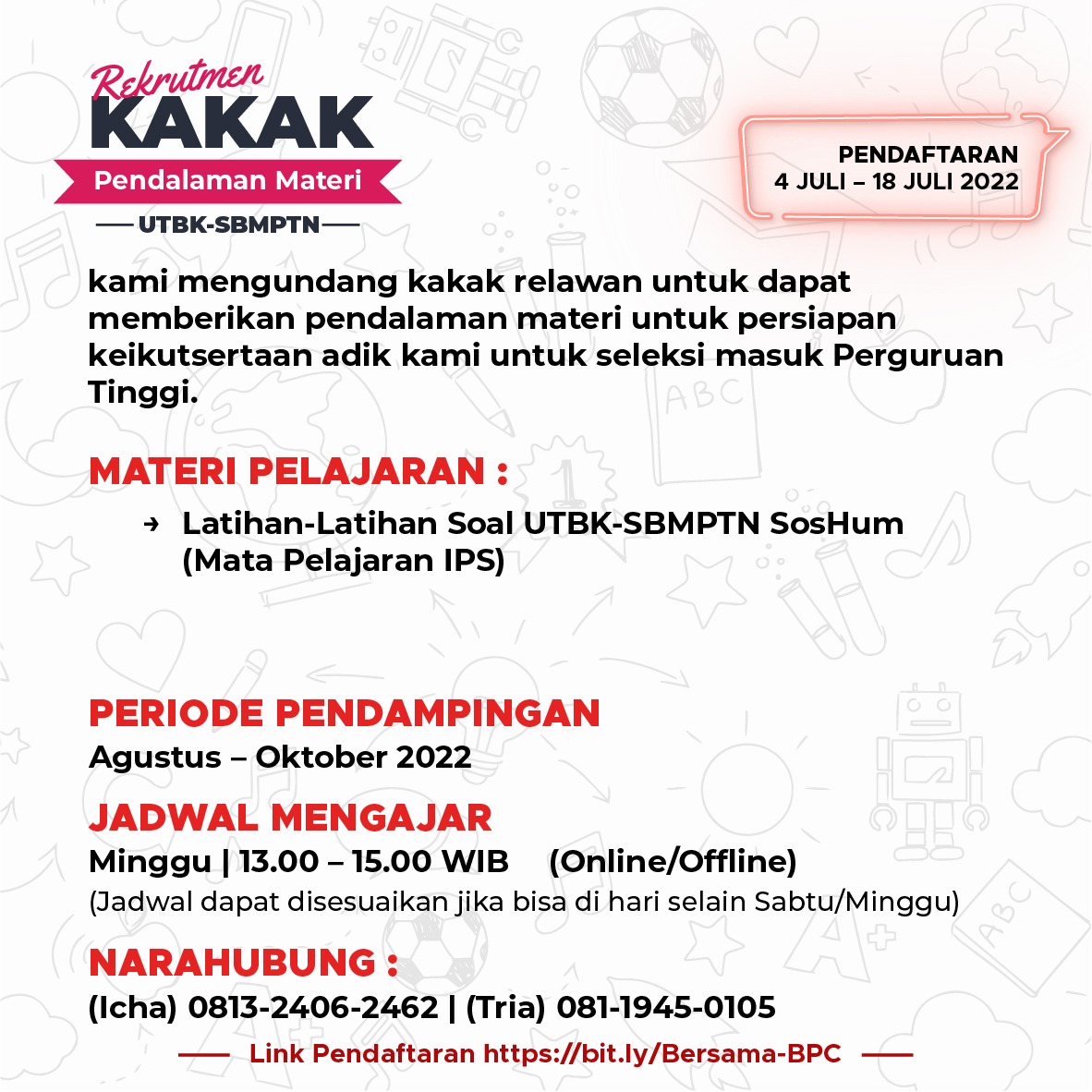 Galeri aktivitas Bersama Adik Bungur Punya Cerita ke-3