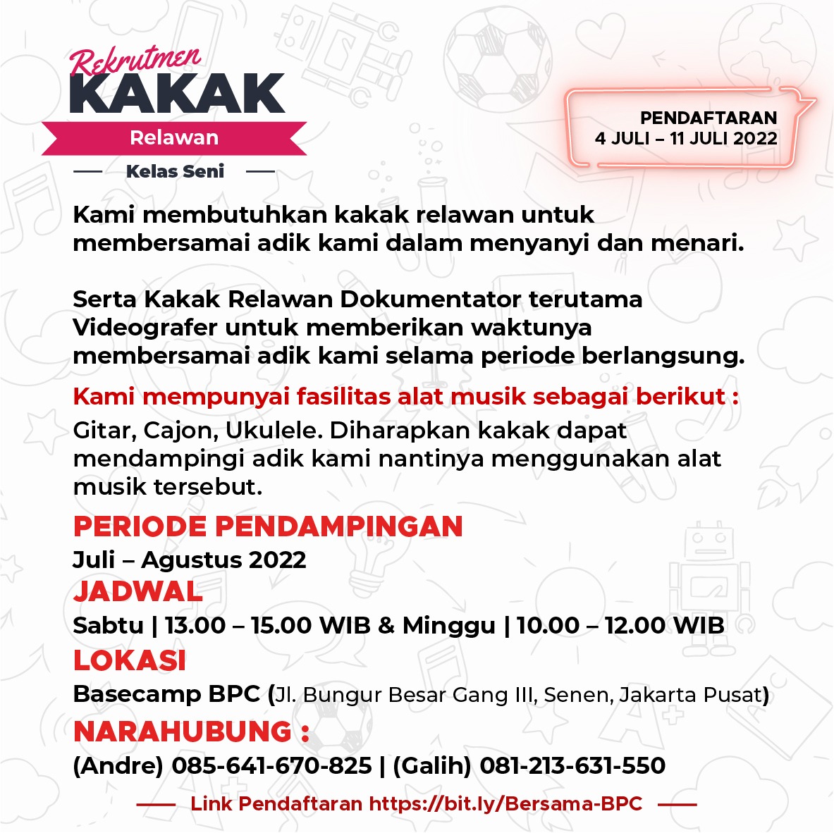 Galeri aktivitas Bersama Adik Bungur Punya Cerita ke-4