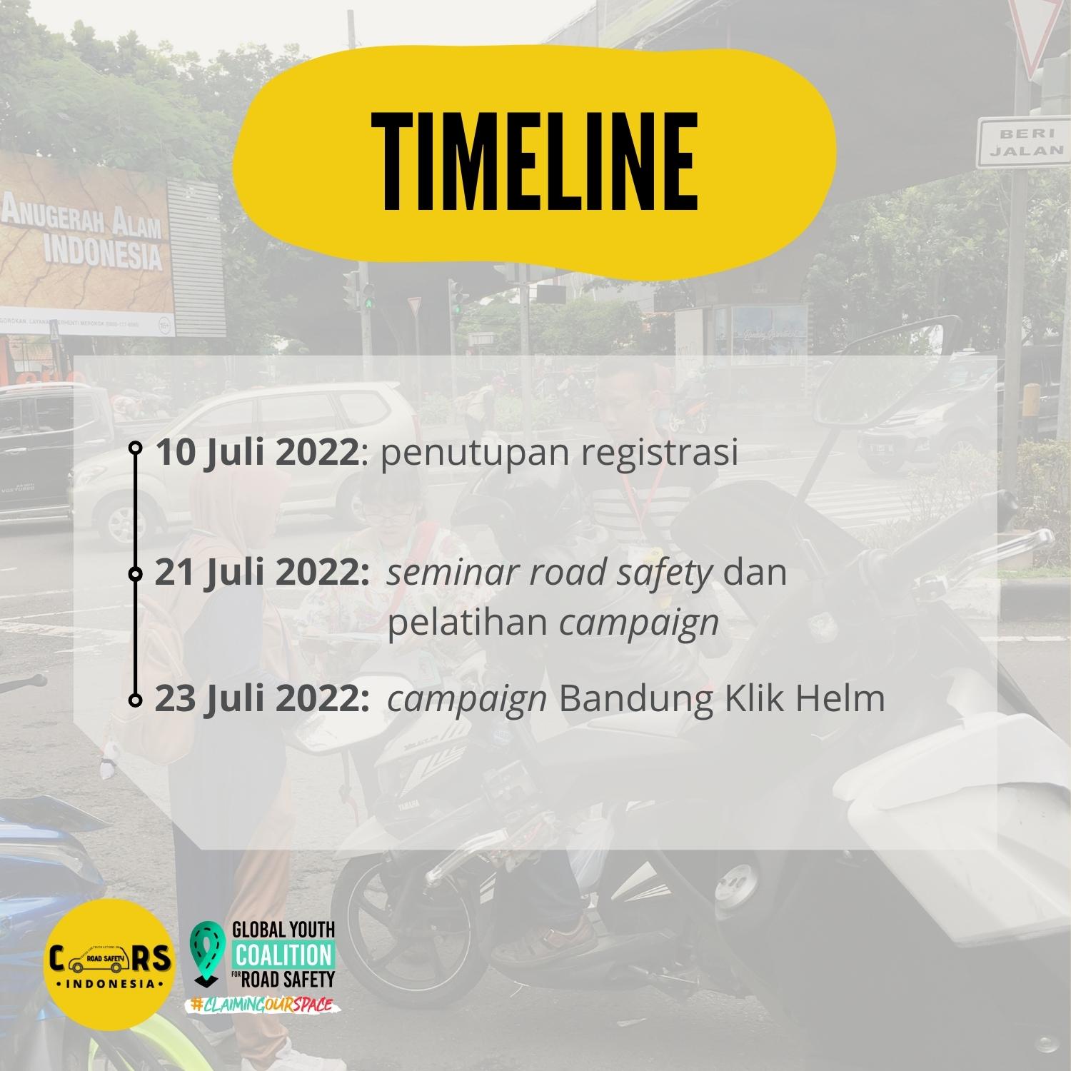 Galeri aktivitas Bandung Klik Helm ke-5
