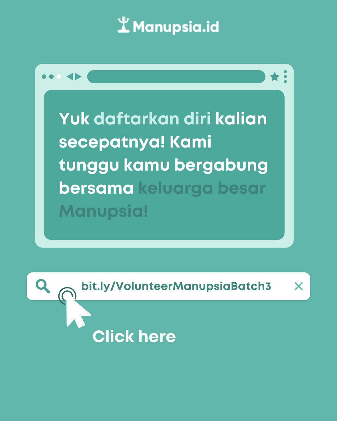 Galeri aktivitas OPEN RECRUITMENT VOLUNTEER BATCH 3 ke-9