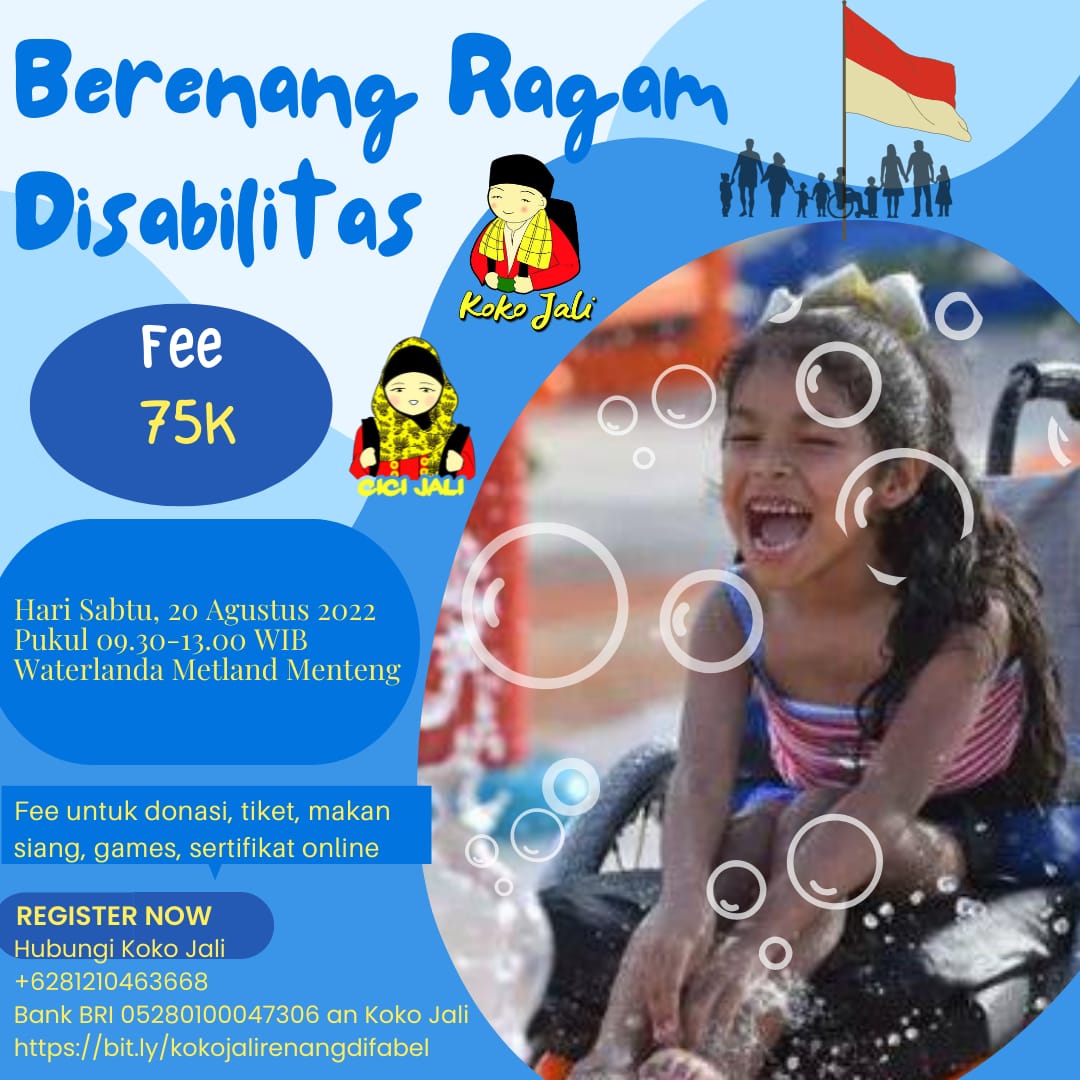 Berenang Ragam Disabilitas 