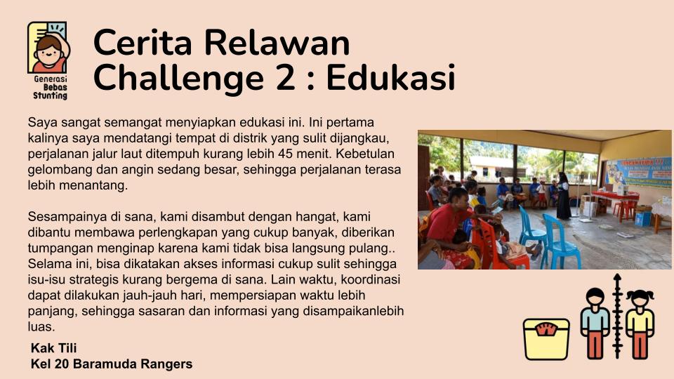Galeri aktivitas Generasi Bebas Stunting Batch 5 ke-7