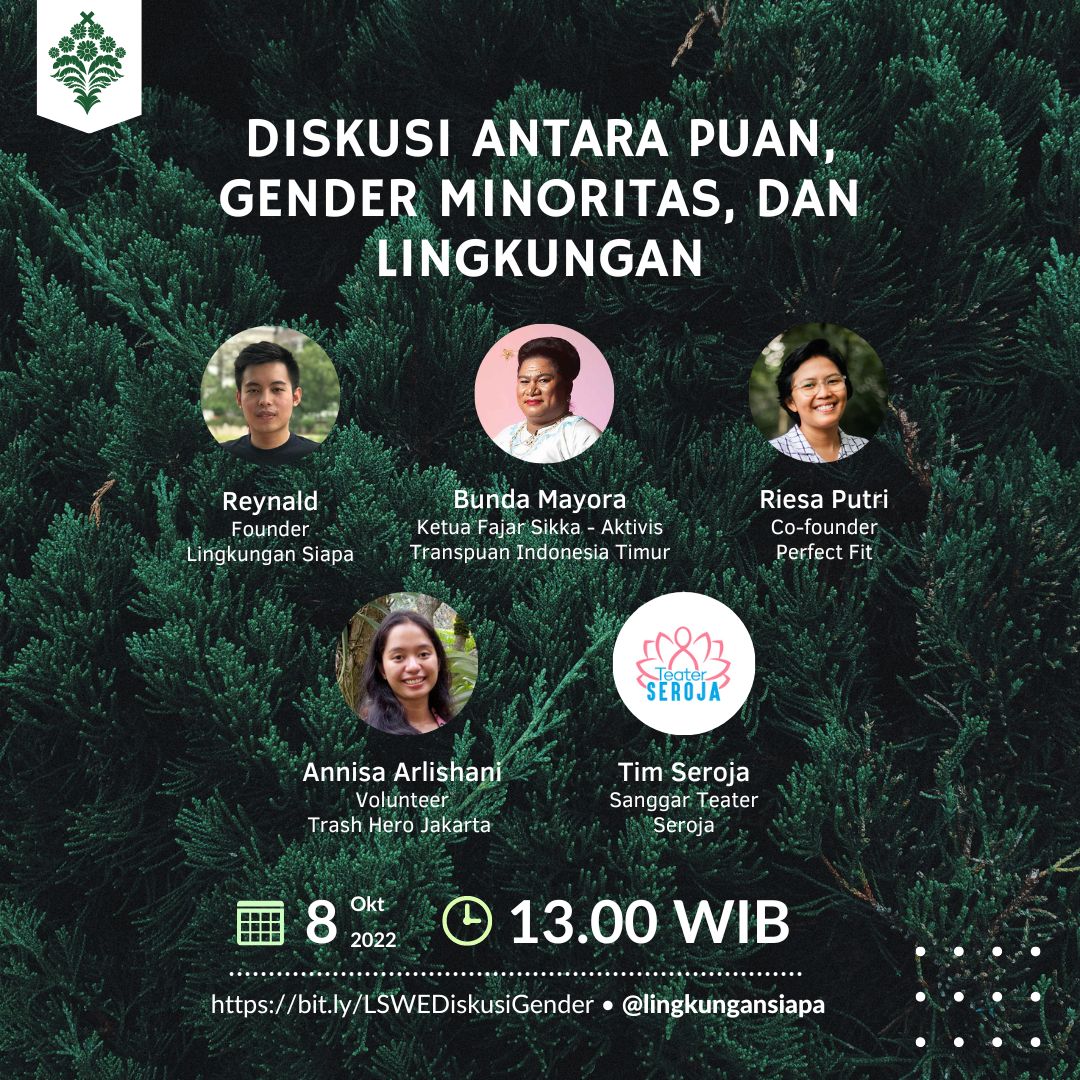 Diskusi Puan, Gender Minoritas, dan Lingkungan