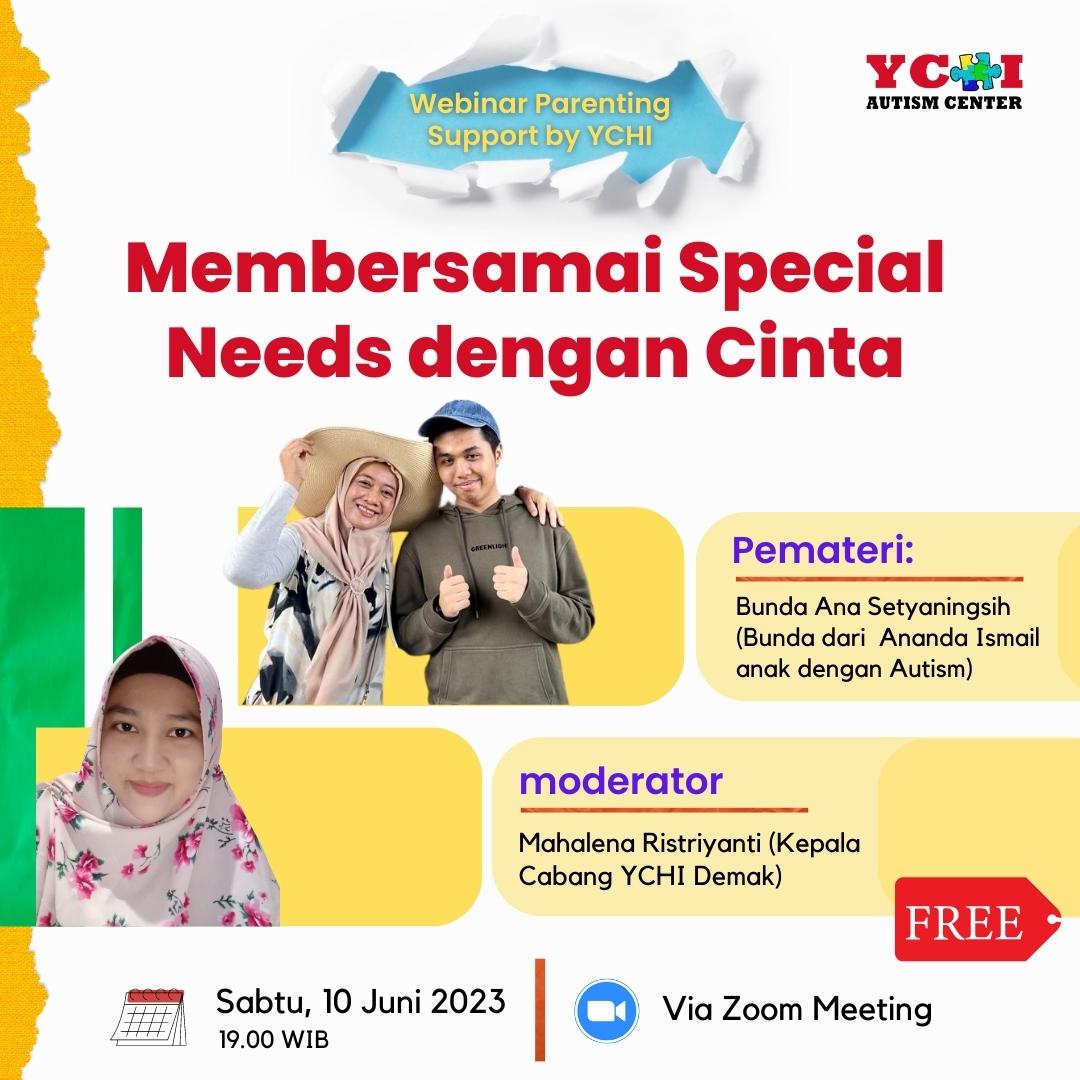 Membersamai Anak Special Needs dengan cinta
