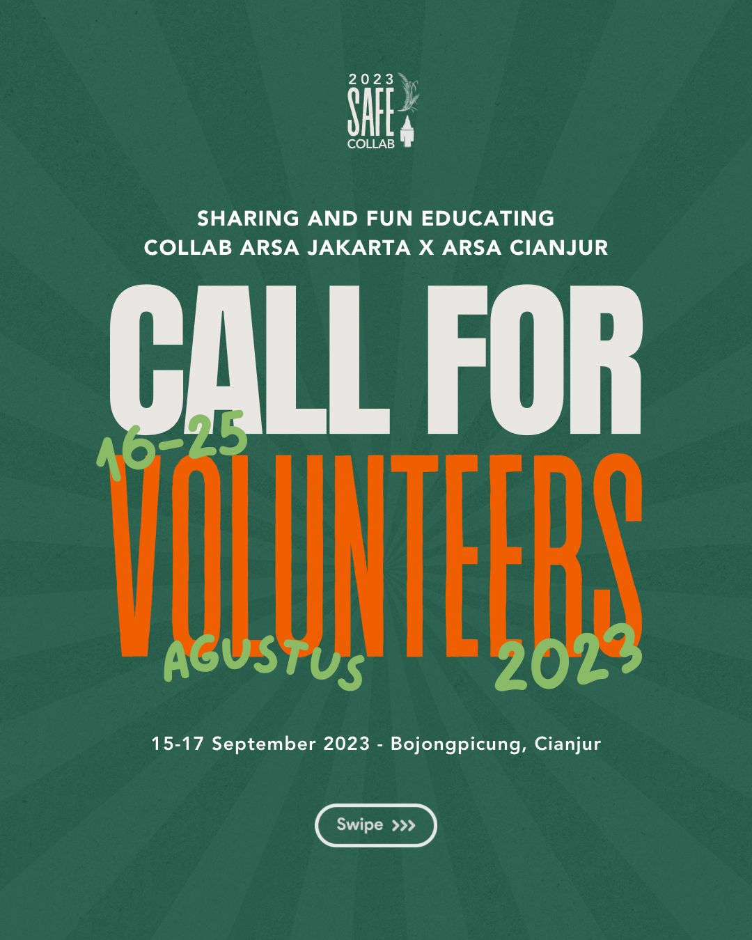 SAFE (Sharing & Fun Educating) Collab ARSA Jakarta