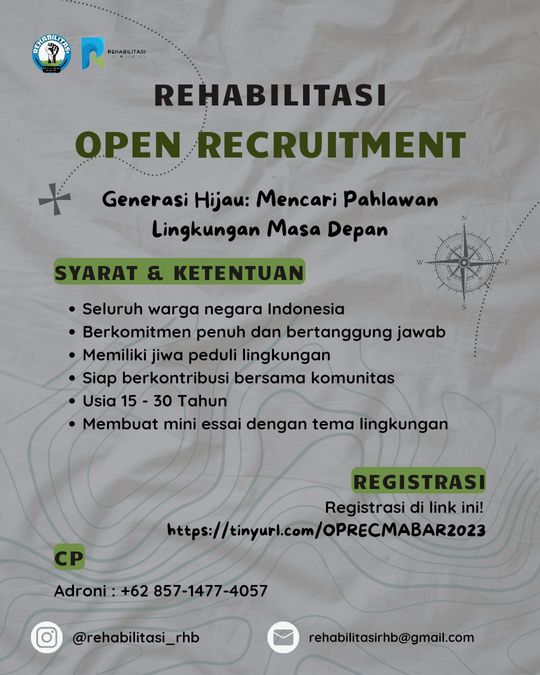 Galeri aktivitas Open Recruitment ke-3