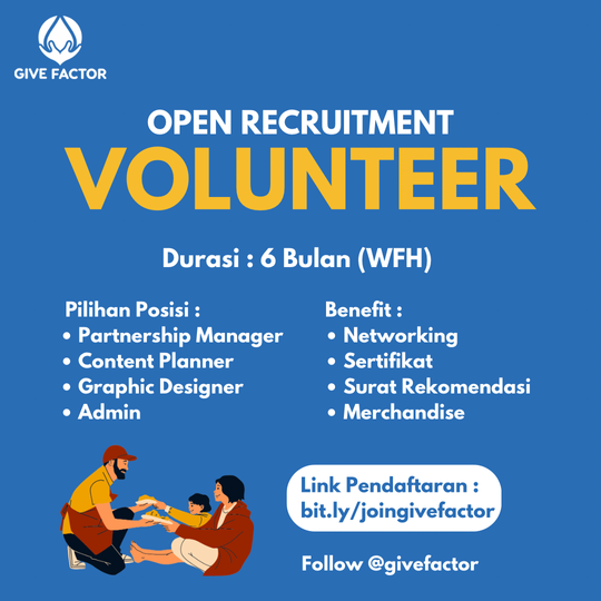 Pendaftaran Relawan Give Factor