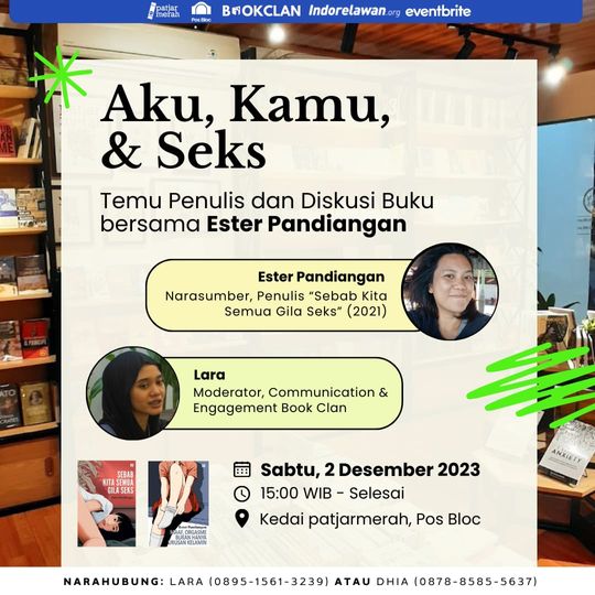 Diskusi Buku Bersama Ester Pandiangan