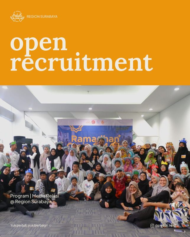 Open Recruitment Region Surabaya