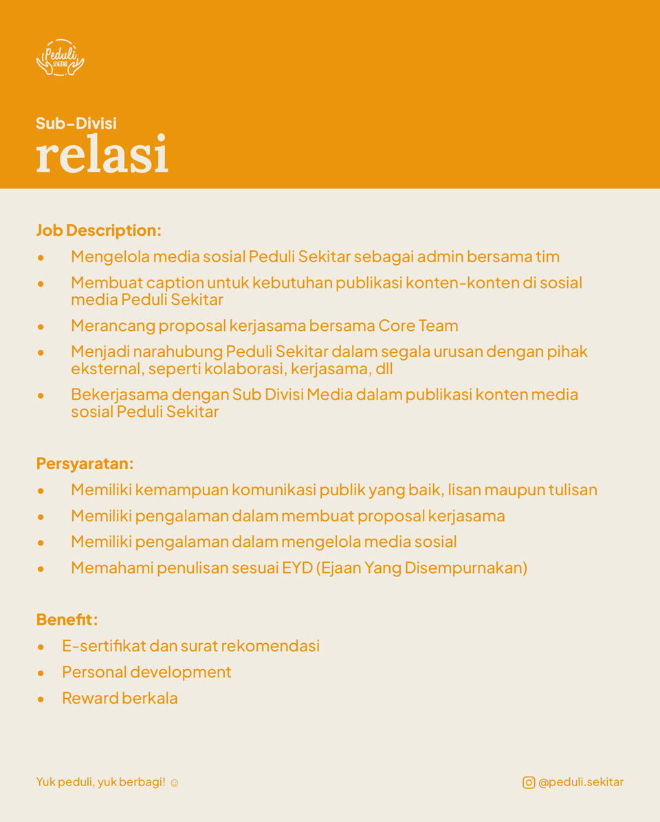 Galeri aktivitas Open Recruitment Region Surabaya ke-6