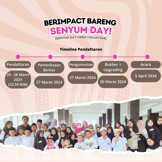Galeri aktivitas Senyum Day - Bermain w/ Adik Yatim di Papa Dino ke-5