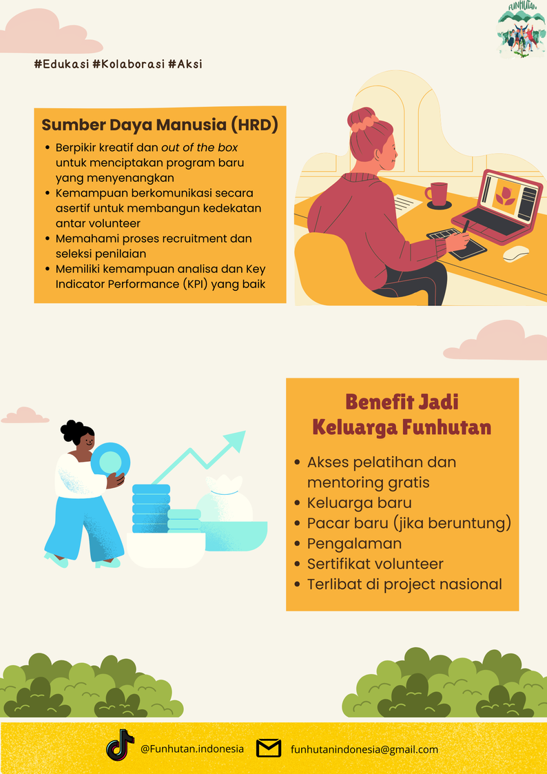 Galeri aktivitas Open Recruitment Volunteer Funhutan Indonesia ke-4