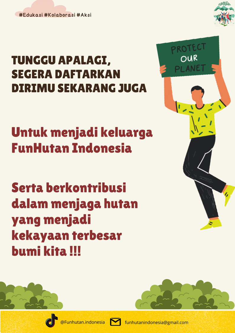 Galeri aktivitas Open Recruitment Volunteer Funhutan Indonesia ke-5