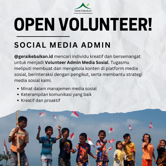 VOLUNTEER SOCIAL MEDIA ADMIN