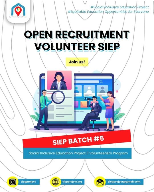 Open Recruitment Volunteer SIEP Batch #5