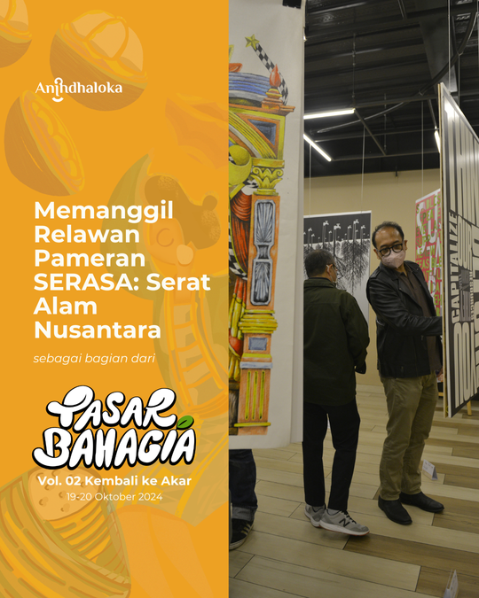 Relawan Pameran SERASA: Serat Alam Nusantara