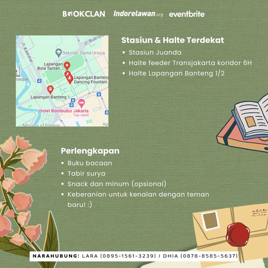 Galeri aktivitas Book Blind Date Vol. 2 ke-3