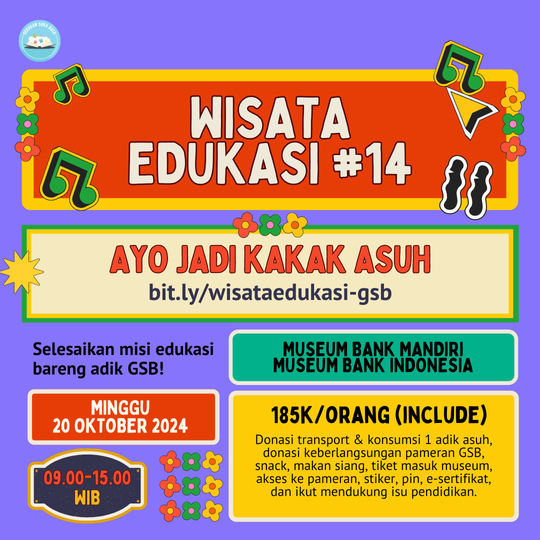 Kakak Asuh Wisata Edukasi Museum BI & Bank Mandiri