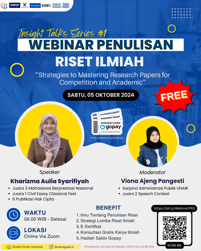 Webinar Penulisan Riset Ilmiah