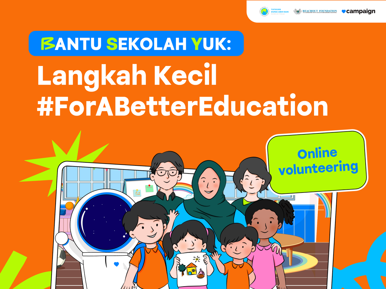 OPREC - Relawan Online "Bantu Sekolah Yuk!"