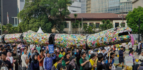 Galeri aktivitas Parade Nasional Monster Plastik ke-6
