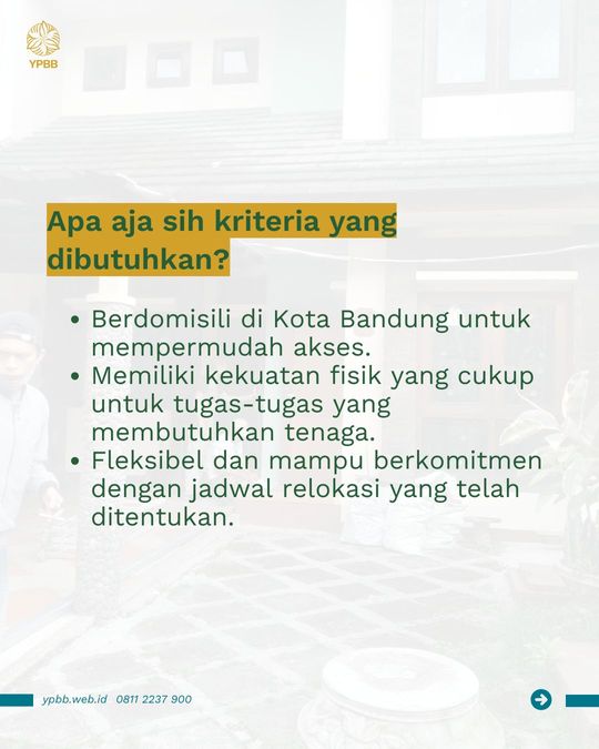 Galeri aktivitas Relawan Optimalisasi Urban Center II ke-4