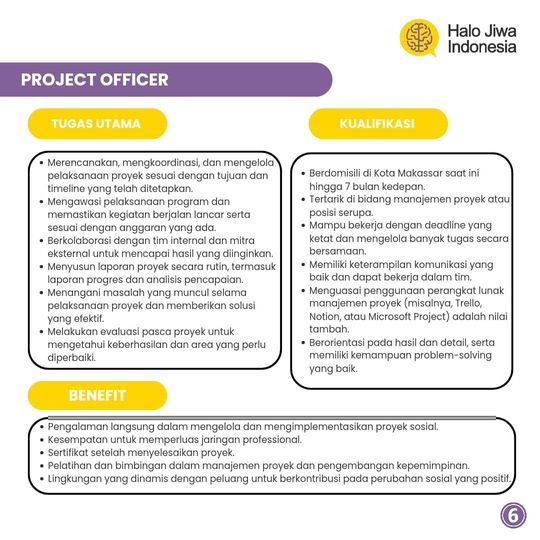 Galeri aktivitas [OPEN RECRUITMENT HJI 2025 - Batch I] ke-9