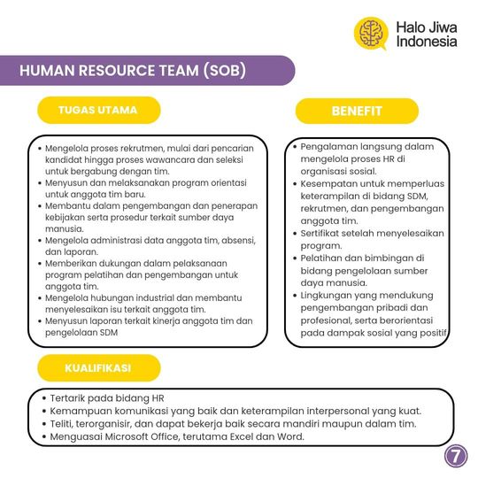 Galeri aktivitas [OPEN RECRUITMENT HJI 2025 - Batch I] ke-10