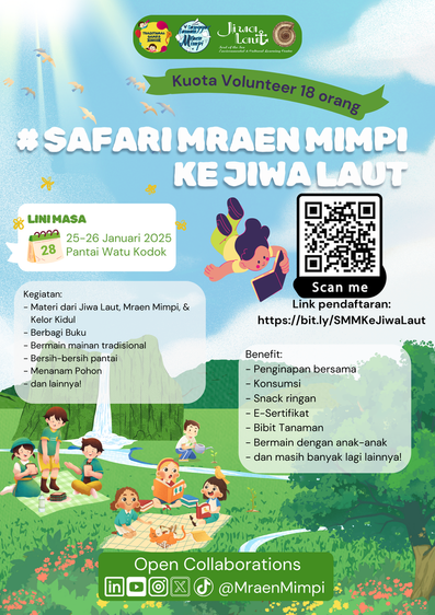 #SAFARIMRAENMIMPI KE JIWA LAUT