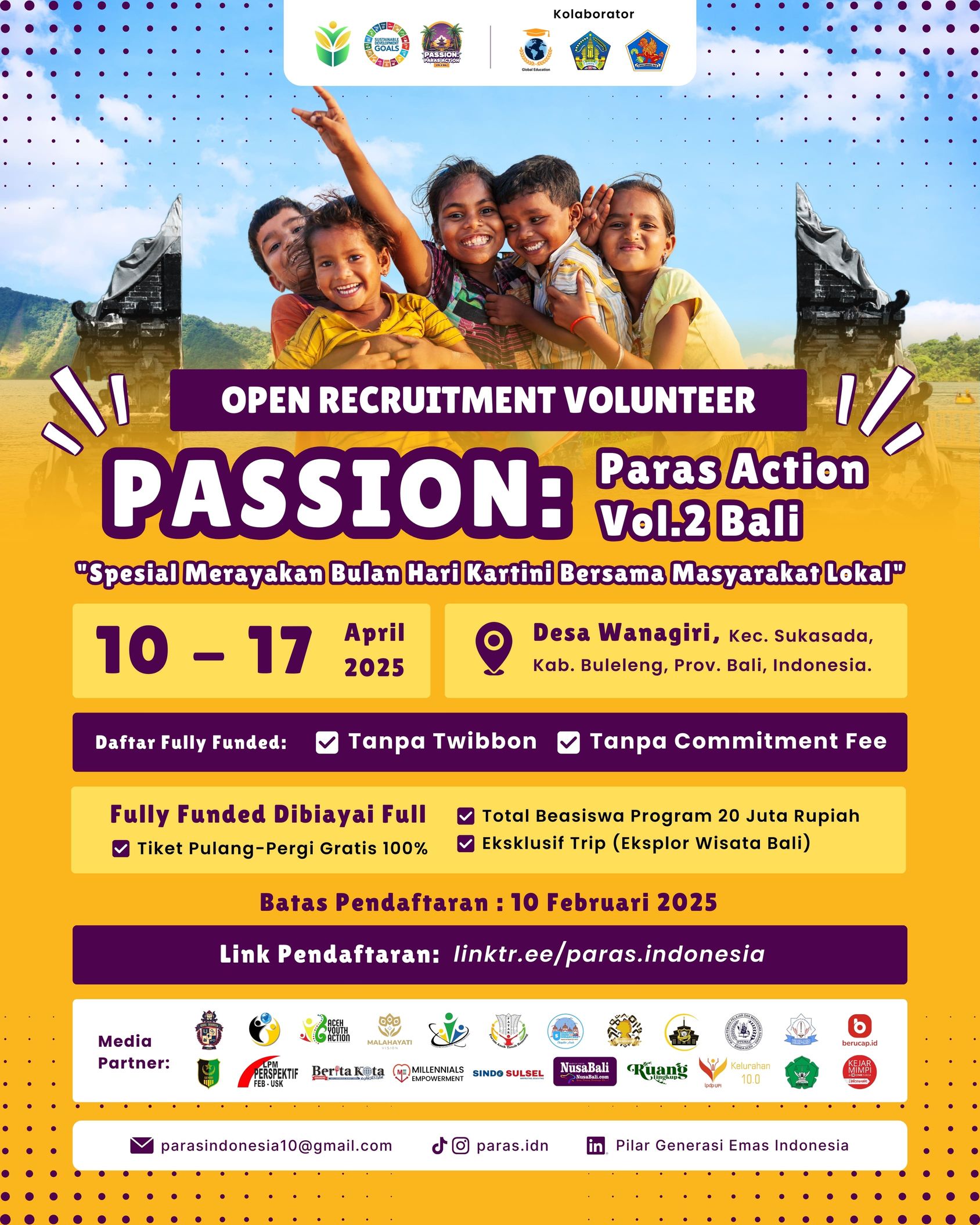 Volunteer Passion: Paras Action Vol. 2 Bali