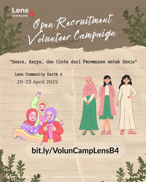 OPREC VOLUNTEER CAMPAIGN LENS COMMUNITY  BACTH 4