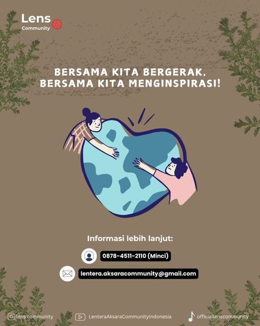 Galeri aktivitas OPREC VOLUNTEER CAMPAIGN LENS COMMUNITY  BACTH 4 ke-5