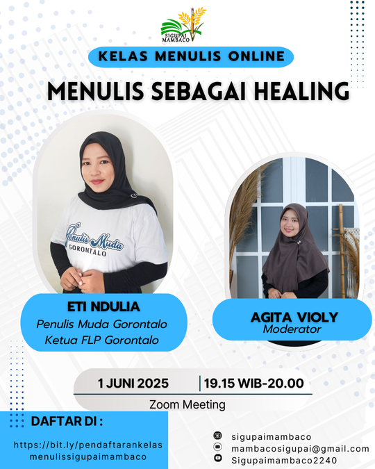 Kelas Menulis : menulis untuk healing