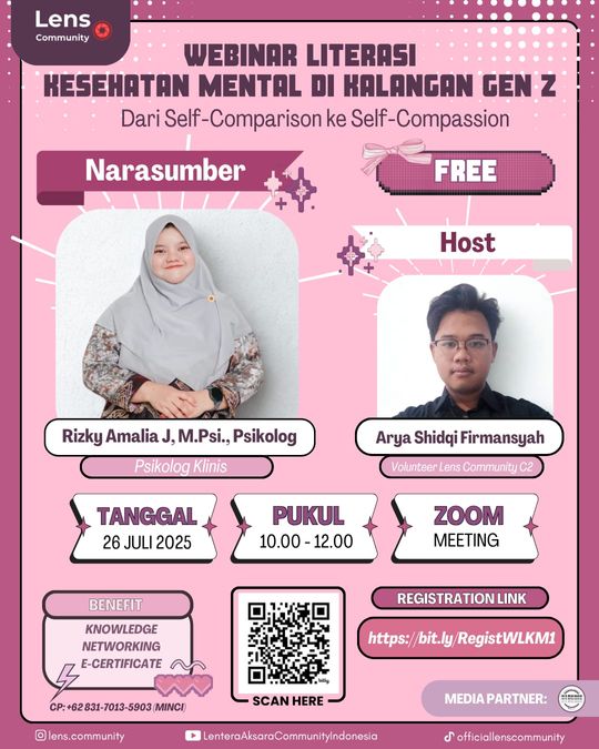 WEBINAR LITERASI KESEHATAN MENTAL 
