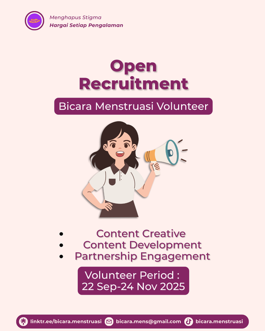 Galeri aktivitas Bantu Representasiin Bicara Menstruasi Yuk!! ke-2