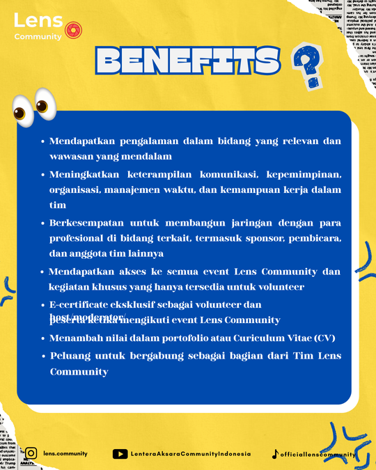 Galeri aktivitas OPREC VOLUNTEER LENS COMMUNITY C3 2025 ke-5